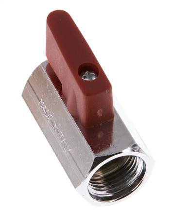 G Válvula de bola de latón de 2 vías de 3/8 pulgadas y 15 bares