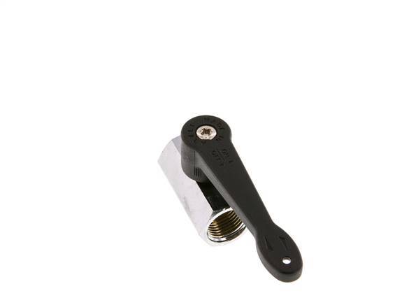 G 3/8 pulgadas Mini válvula de bola de latón de 2 vías con mango largo 15 Bar