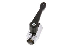 Válvula de bola de latón de 2 vías, macho a hembra, de 1/2 pulgada, mango largo, 15 bares