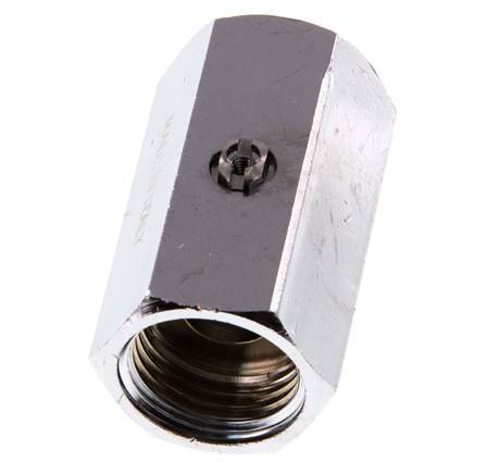 G 1/2 pulgada Mini válvula de bola de latón de 2 vías accionada por destornillador 15 Bar