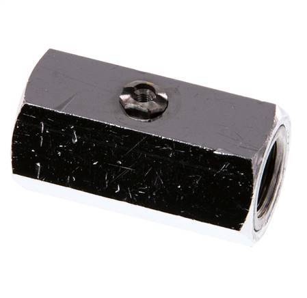 G 1/4 de pulgada Mini válvula de bola de latón de 2 vías accionada por un destornillador 15 Bar