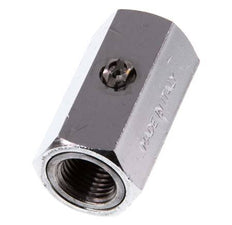 G 1/4 de pulgada Mini válvula de bola de latón de 2 vías accionada por un destornillador 15 Bar