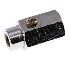 G 1/8 pulgada Miniválvula de bola de latón de 2 vías accionada por destornillador 15 Bar