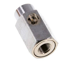 G 1/8 pulgada Miniválvula de bola de latón de 2 vías accionada por destornillador 15 Bar