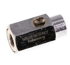 G 1/8 pulgada Miniválvula de bola de latón de 2 vías accionada por destornillador 15 Bar