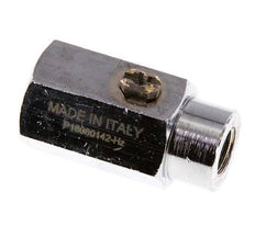 G 1/8 pulgada Miniválvula de bola de latón de 2 vías accionada por destornillador 15 Bar