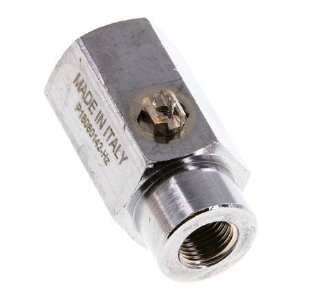 G 1/8 pulgada Miniválvula de bola de latón de 2 vías accionada por destornillador 15 Bar