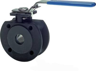 Electrical Actuated Flanged Ball Valve 2-Way DN15 PN40 Steel 24 V AC/DC