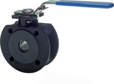 Electrical Actuated Flanged Ball Valve 2-Way DN15 PN40 Steel 24 V AC/DC