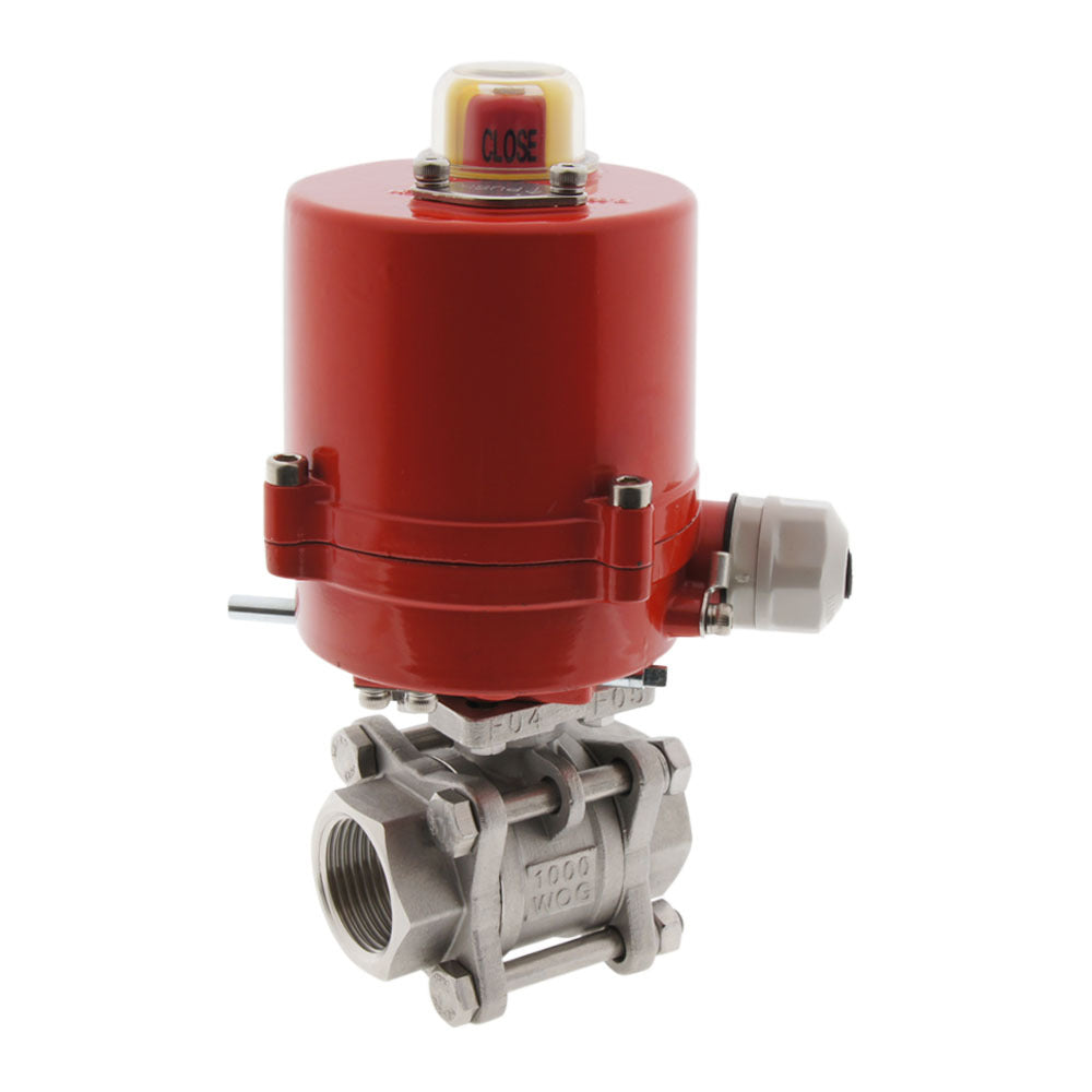 G1'' 230V AC 2-Way Stainless Steel Electrical Ball Valve - BL2SA3