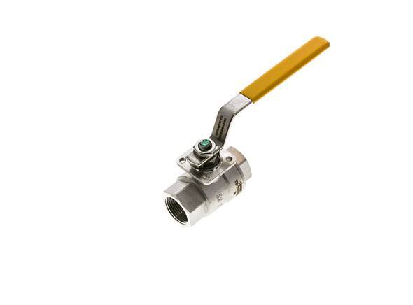 Rp 3/4 inch 2-Way Oxygen Stainless Steel Ball Valve