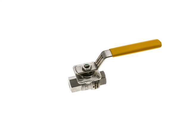 Rp 3/8 inch 2-Way Oxygen Stainless Steel Ball Valve