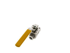 Rp 3/8 inch 2-Way Oxygen Stainless Steel Ball Valve