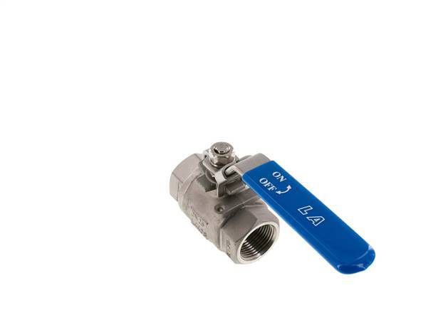 G Válvula de bola de acero inoxidable de 1 pulgada y 2 vías