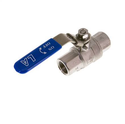 G 1/2 pulgadas PN 63 Válvula de bola de acero inoxidable de 2 vías