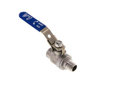 Válvula de bola de acero inoxidable de 2 vías macho a hembra R/Rp 3/8 pulgadas PN 63