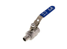 Válvula de bola de acero inoxidable de 2 vías macho a hembra R/Rp 3/8 pulgadas PN 63