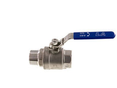 Male To Female R/Rp 1-1/2 inch PN 63 2-Way Stainless Steel Ball Valve
