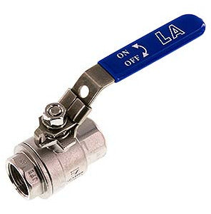 G 3/4 pulgadas Compacta PN 63 Válvula de bola de acero inoxidable de 2 vías