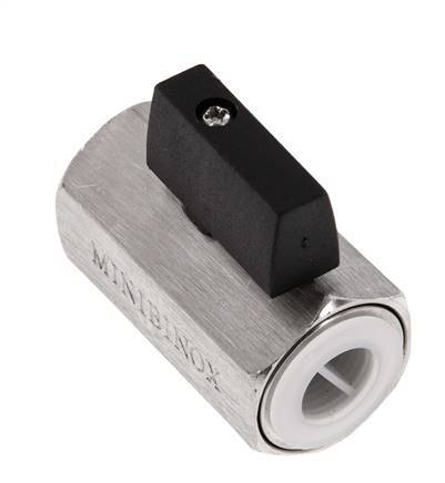 G Válvula de bola de acero inoxidable de 2 vías de 3/8 pulgadas y 25 bares