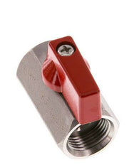 G Válvula de bola de 2 vías de 3/8 pulgadas de acero inoxidable 63 Bar