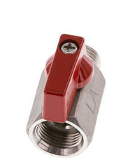 Válvula de bola de acero inoxidable de 2 vías, macho a hembra, de 3/8 pulgadas, 63 bar