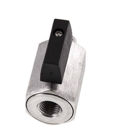 Male To Female G 1/4 inch 2-Way Stainless Steel Mini Ball Valve 25 Bar