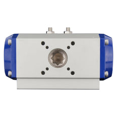 Válvula De Bola Neumática De 3 Vías En L De Latón Con Resorte Cerrado - BL3BA