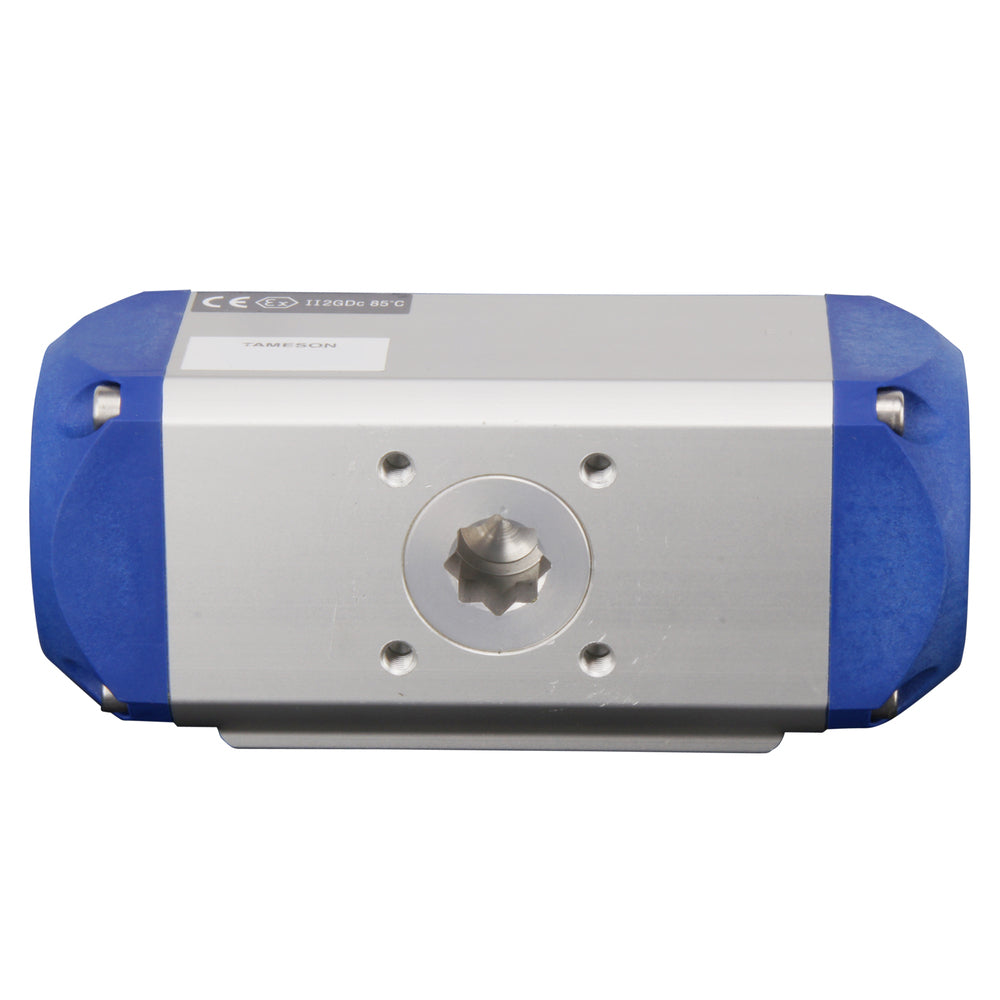 Válvula De Bola Neumática T-port De Acero Inoxidable De Doble Efecto G1-1/4'' - BL3SA