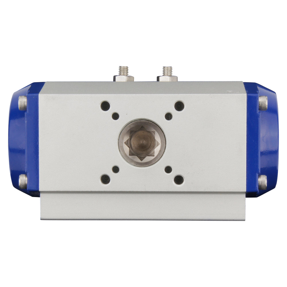 G4'' 3-Way T-port Stainless Steel Pneumatic Ball Valve Double Acting - BL3SA