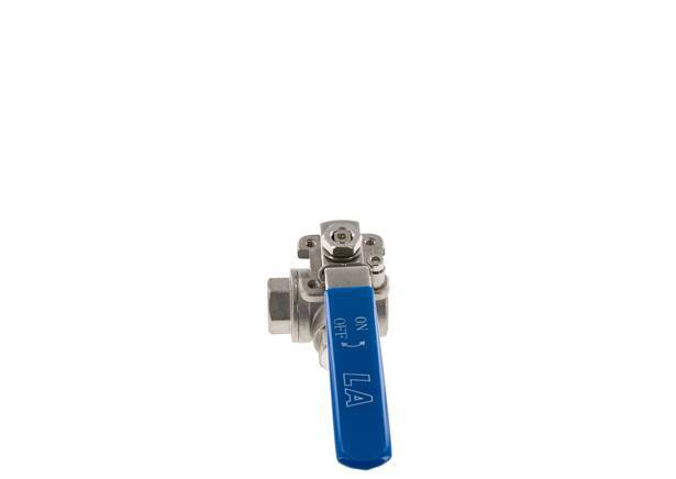 G 1/4 inch 3-Way L-port Stainless Steel Ball Valve
