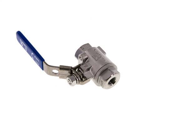 G 1/4 inch Vented Stainless Steel Ball Valve