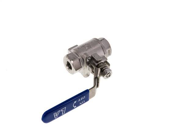 G 1/4 inch Vented Stainless Steel Ball Valve