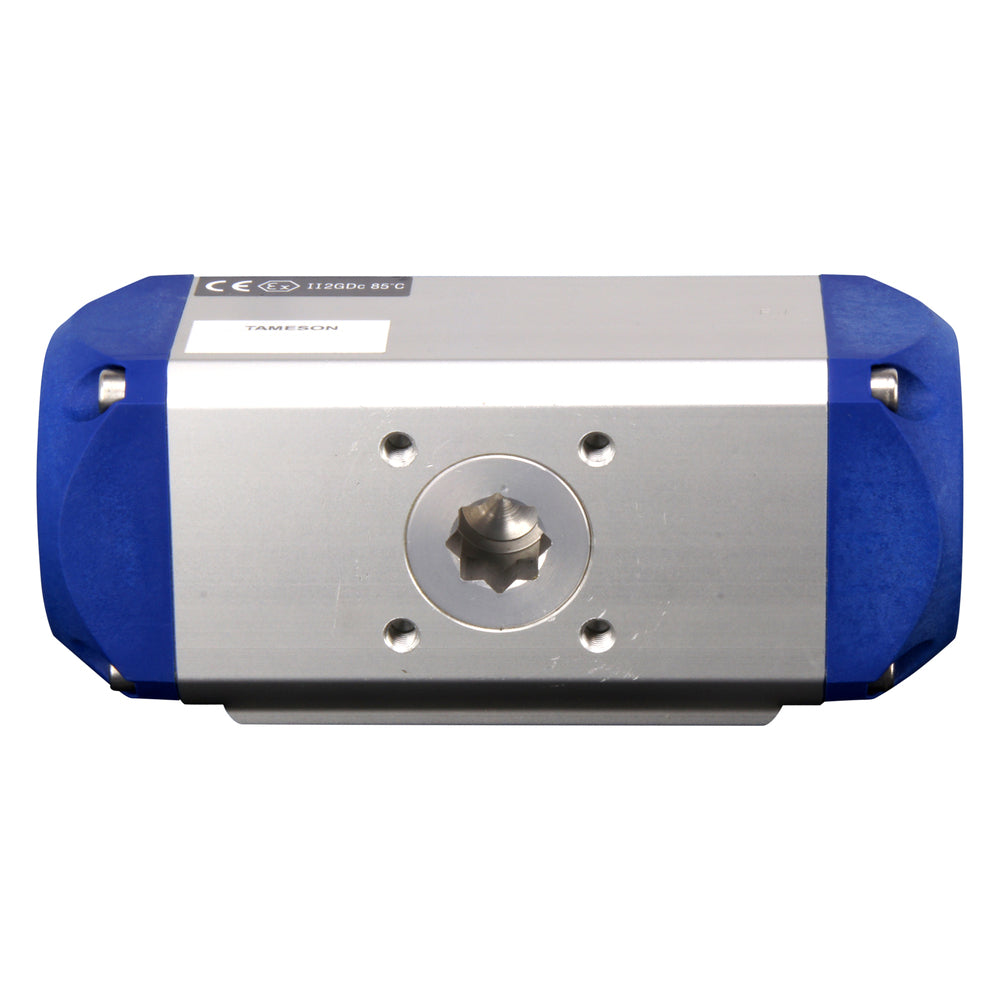 DN65 (2-1/2 inch) Wafer Pneumatic Butterfly Valve Stainless Steel-Stainless Steel-EPDM Double Acting - BFLW