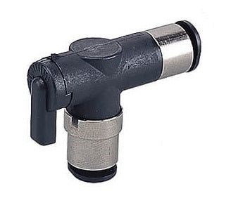 6mm - 6mm Union Elbow 2-Way Ball Valve Series 10