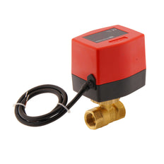 Válvula de bola electrica BW2 1/2'' 2 vías 24V DC 3 puntos