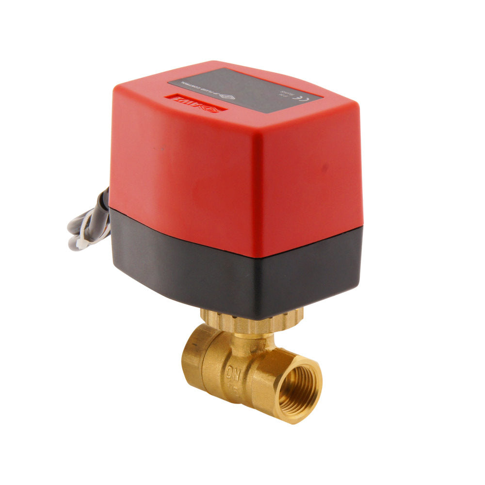 Válvula de bola electrica BW2 1/2'' Rele de 2 vías 24V DC