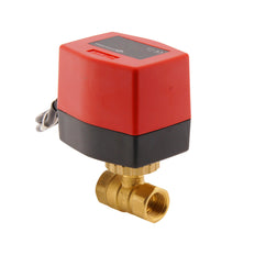 Válvula de bola electrica BW2 1/2'' Rele de 2 vías 24V DC