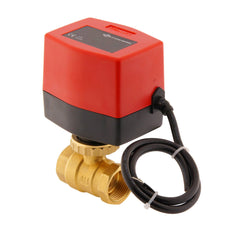 Válvula de bola electrica BW2 3/4'' 2 vías 120V AC 3 puntos