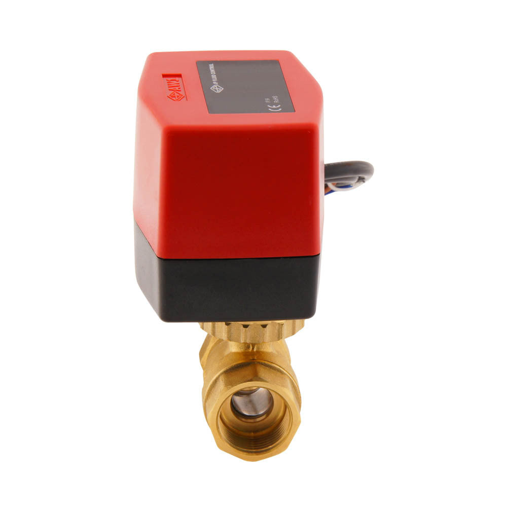 Válvula de bola electrica BW2 3/4'' 2 vías 120V AC 3 puntos