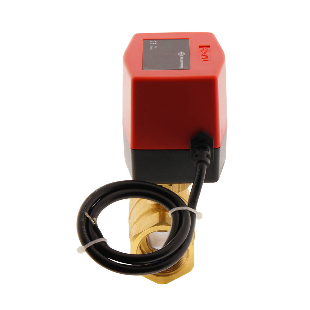 Válvula de bola electrica BW2 1'' 2 vías 120V AC rele