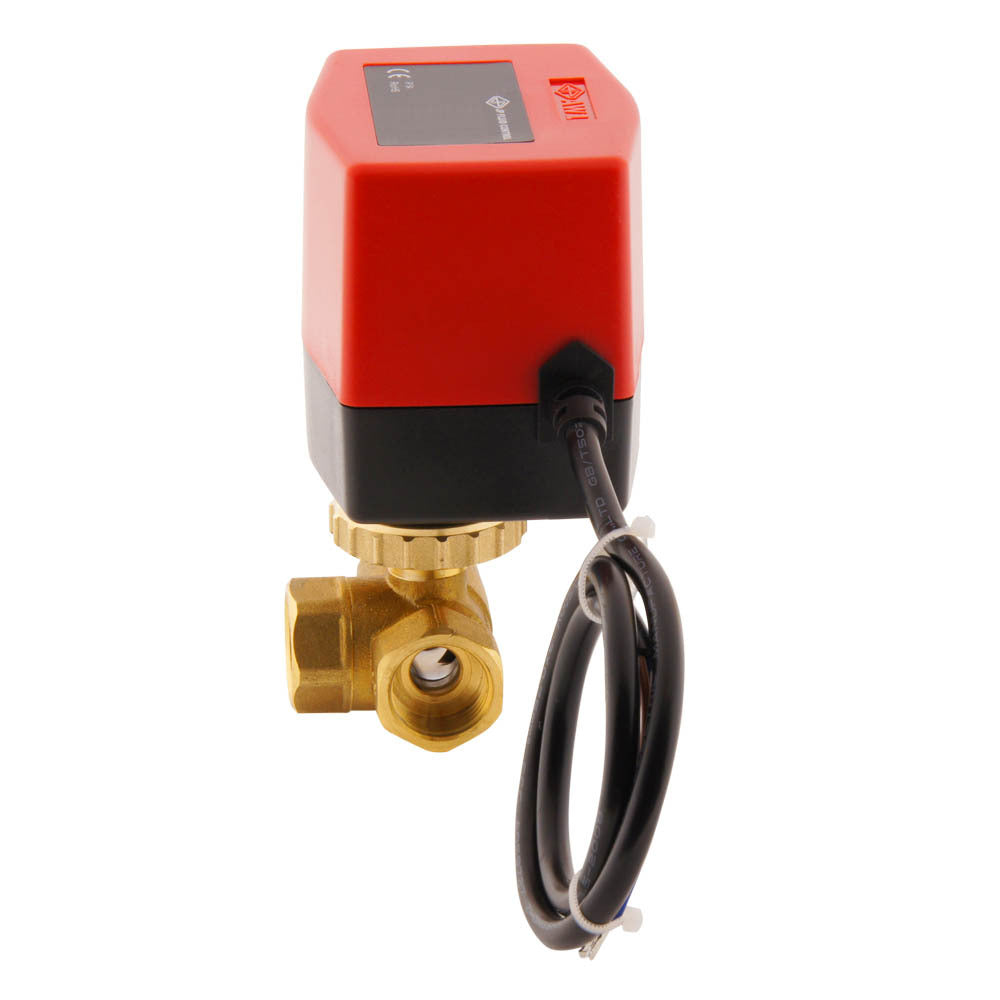 Electrical Ball Valve BW3 1/2'' 3-way 12V DC 3-point