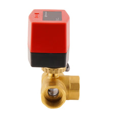 Electrical Ball Valve BW3 1'' 3-way 230V AC relay