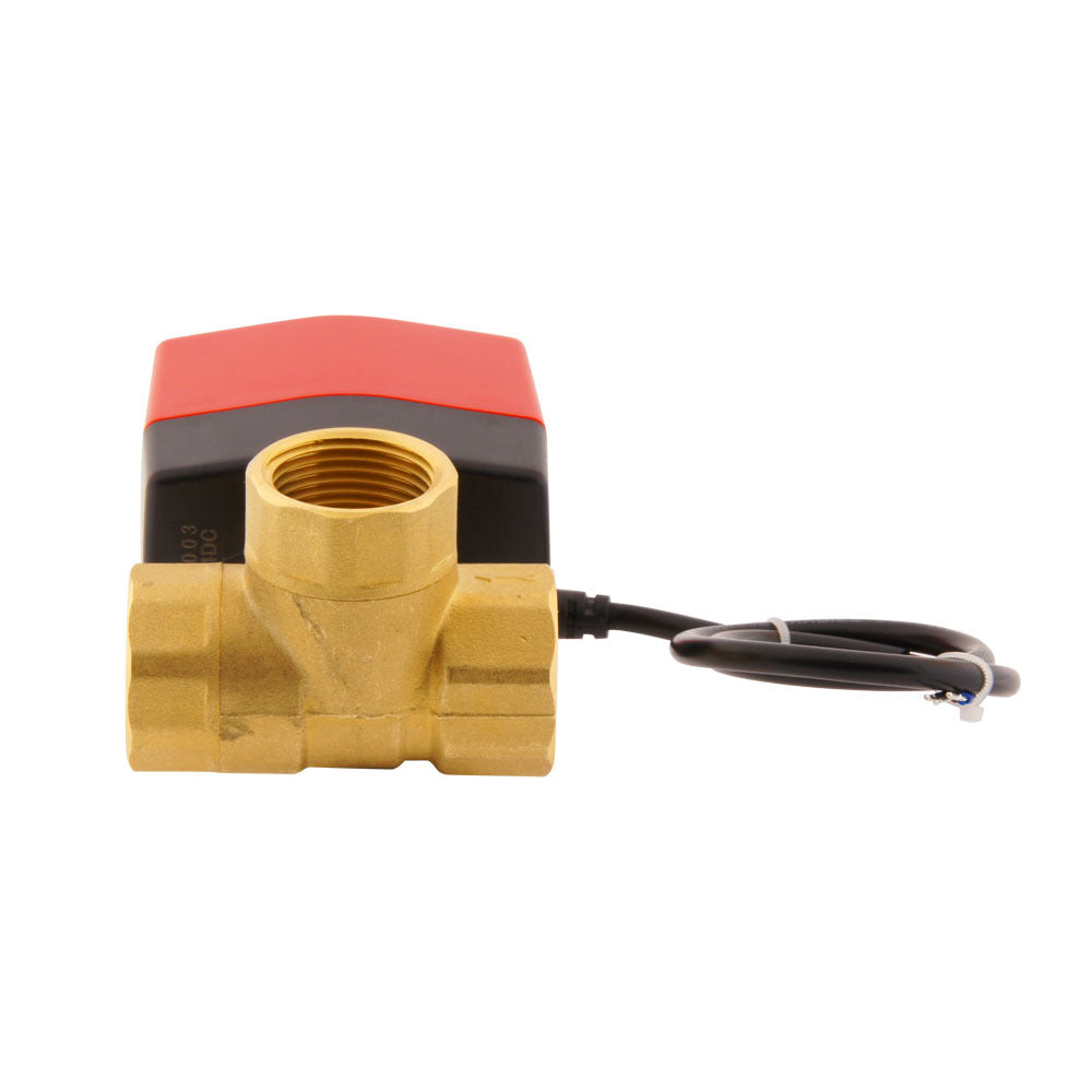 Válvula de bola electrica BW3 1'' Rele de 3 vías 24V AC