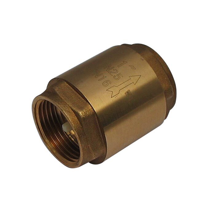 999L - G3/4'' Válvula de retención de latón NBR F/F 16bar