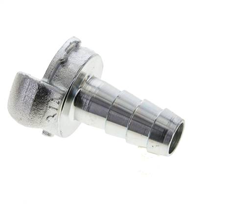 Hierro fundido DN 14 DIN 3489 Acoplamiento de garras giratorias 19 mm (3/4'') Lengüeta de manguera