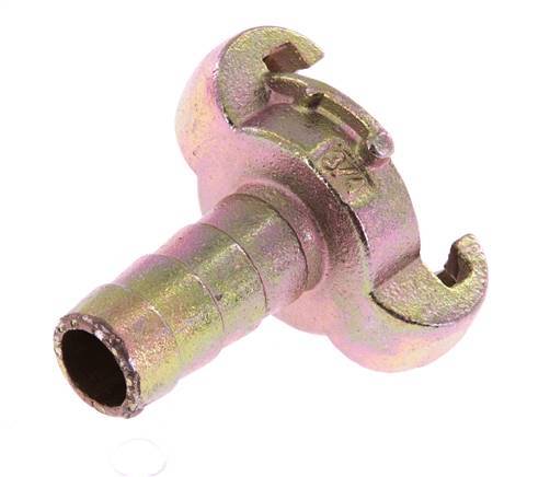 Hierro fundido DN 14 DIN 3489 Acoplamiento de garras giratorias 19 mm (3/4'') Lengüeta de manguera