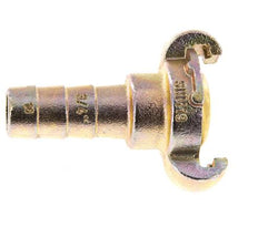 Hierro fundido DN 15 DIN 3489 Acoplamiento de garras giratorias 19 mm (3/4'') Lengüeta de manguera