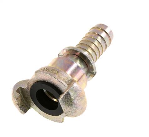 Hierro fundido DN 15 DIN 3489 Acoplamiento de garras giratorias 19 mm (3/4'') Collarín giratorio para manguera