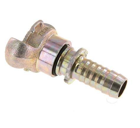 Hierro fundido DN 15 DIN 3489 Acoplamiento de garras giratorias 19 mm (3/4'') Collarín giratorio para manguera